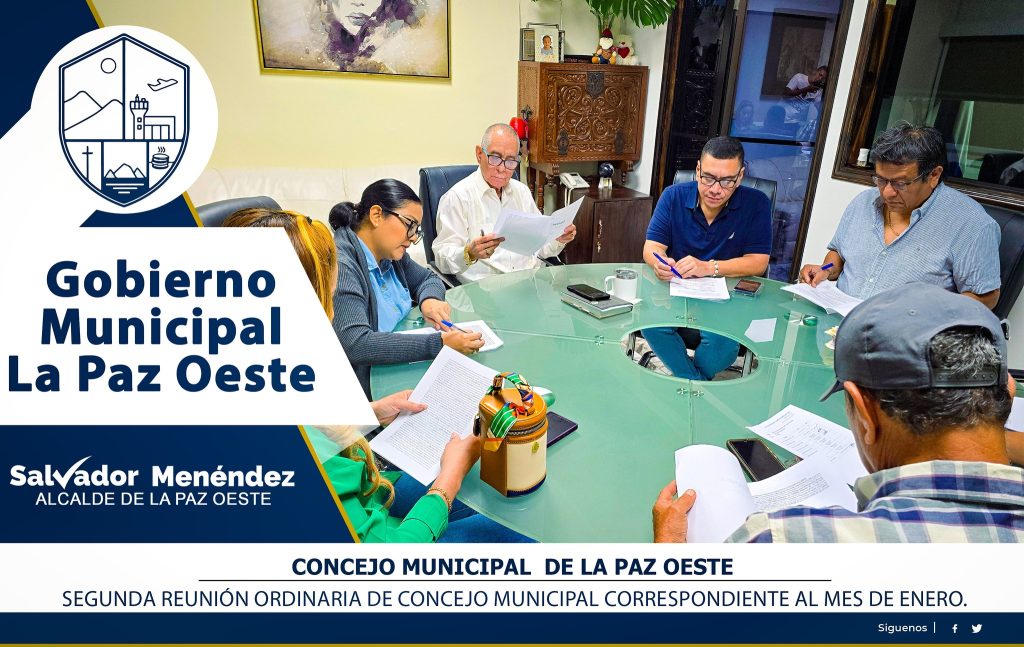 Reunión Ordinaria de Concejo Municipal enero 2026