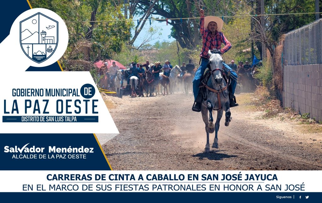 Carreras de cinta a caballo en San José Jayuca