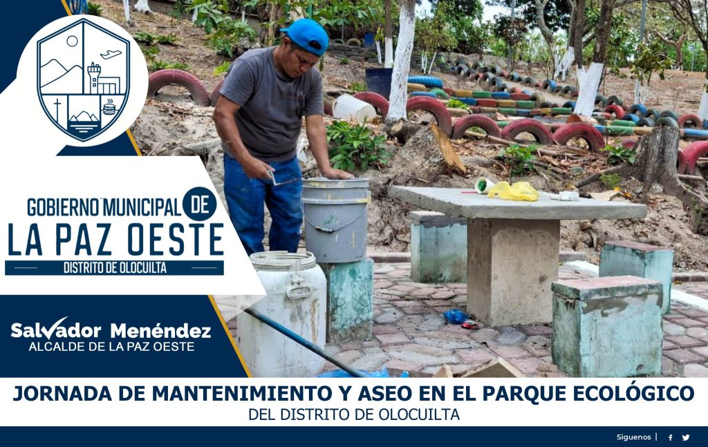 Equipos municipales desarrollan jornada de mantenimiento y aseo en el Parque Ecológico