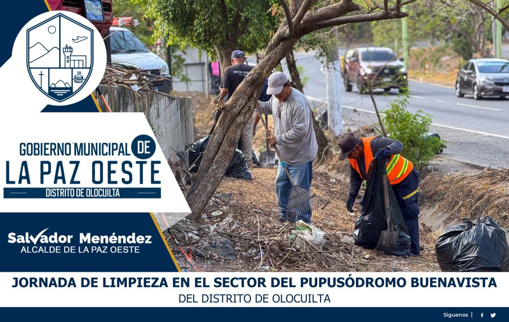 Jornada de limpieza en el sector del Pupusódromo Buenavista