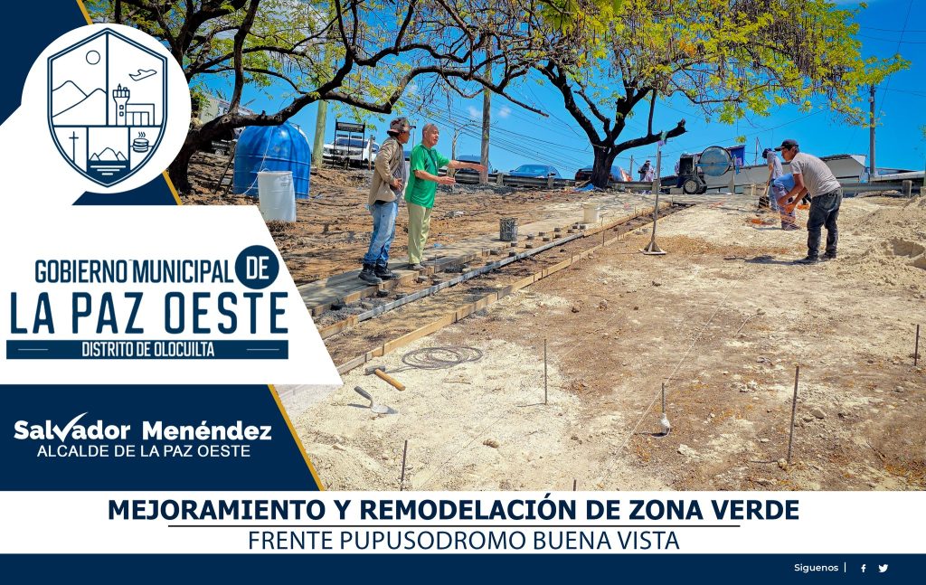 Mejoramiento y remodelación de Zona Verde Buena Vista